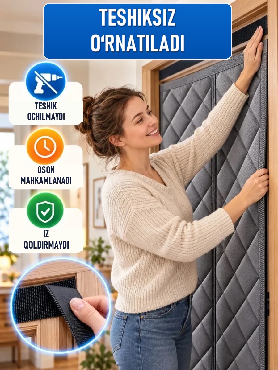 Eshikdan sovuq endi kirmaydi